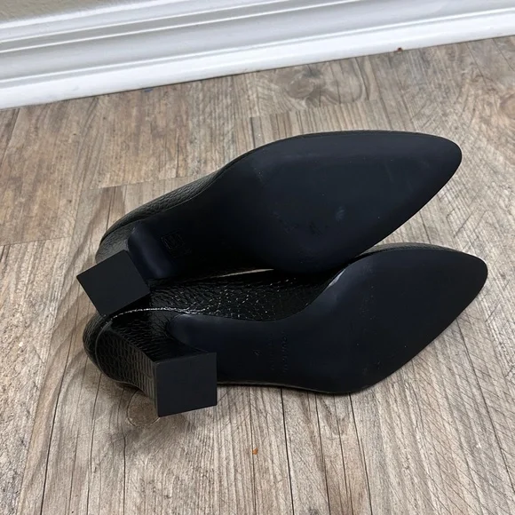 NWOT AQUATALIA CELE Black Pumps Size 12 M - Picture 5 of 7